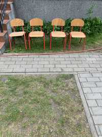 Krzesełka dziecięce przedszkolne 4 szt
