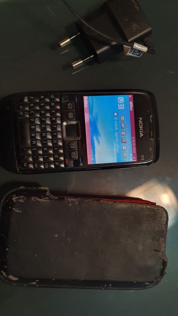 Nokia e71 a funcionar