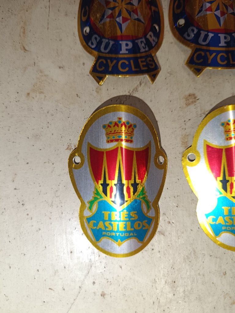 Chapas de testa antigas