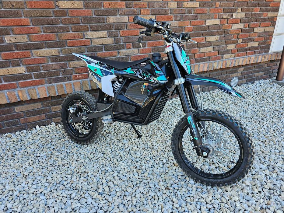 Cross kxd elektryczny 1000wat 14/12 Dowóz RATY Gwarancja xtr 125cc 50