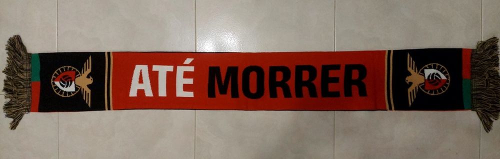 cachecol do benfica raro em lã