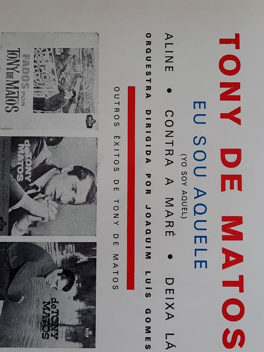 15 Vinis 45rpm Tony de Matos anos 60/70