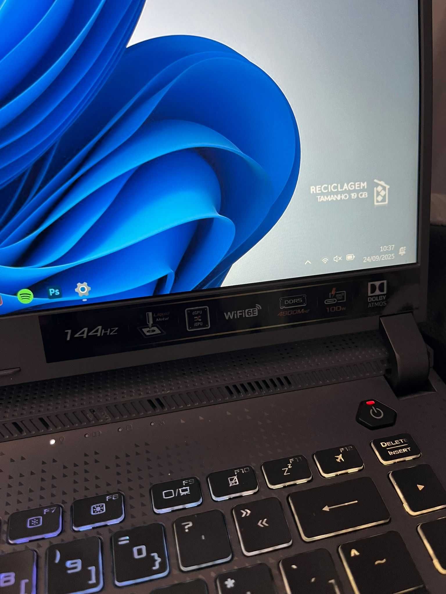 ASUS ROG Strix G15 – Ryzen 7, 16GB RAM, RTX 3050, Garantia 2027