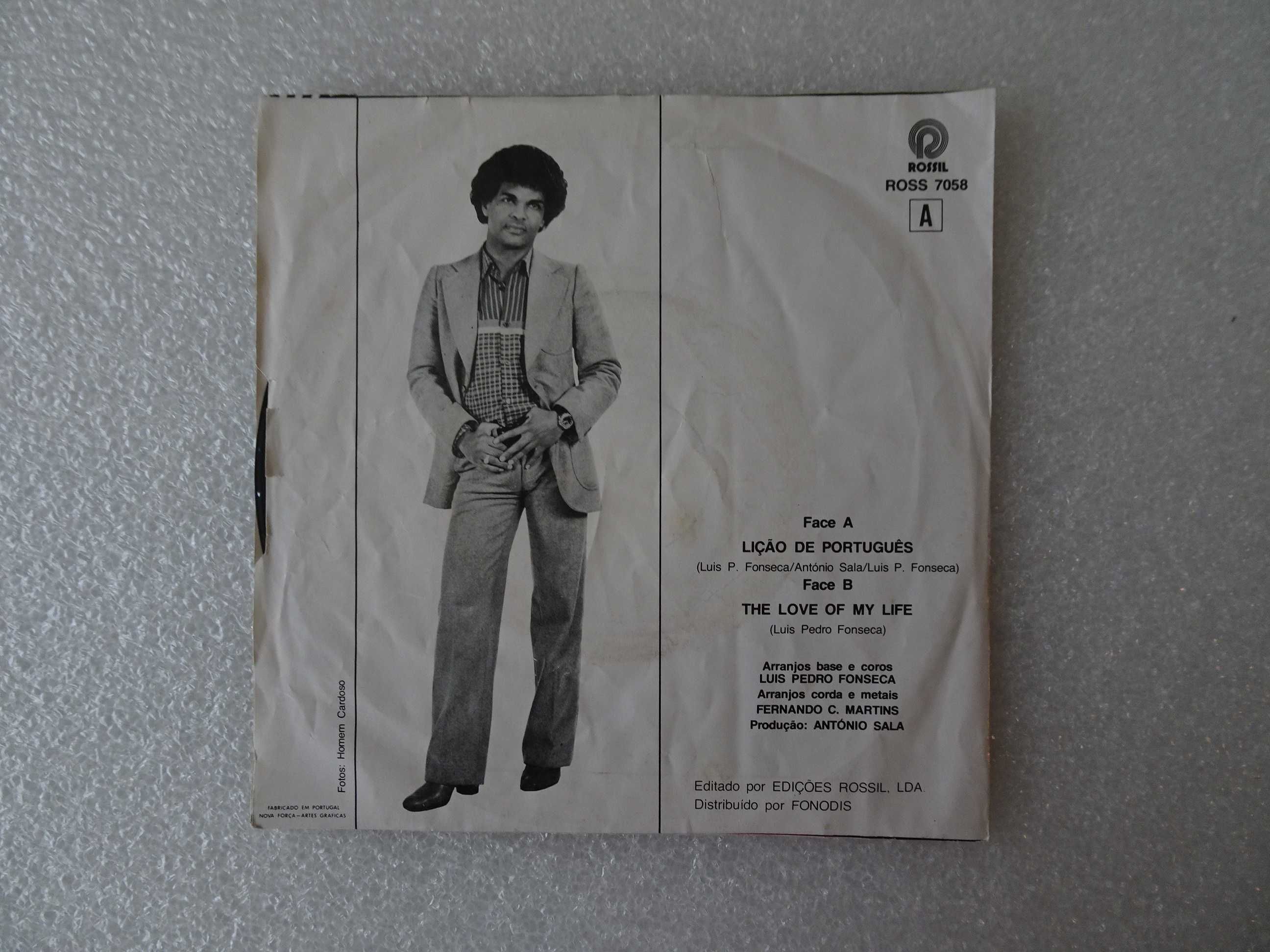 Disco vinil single - Madi - Lição de Português