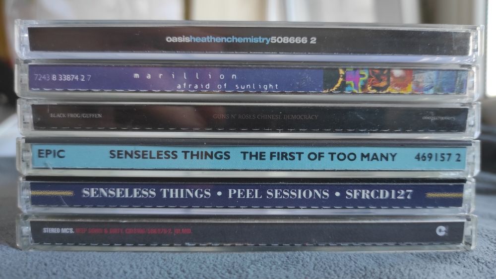 Фирменные CD Guns N'Roses, Marillion, Stereo MC's, Senseless Things