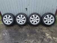 Felgi Aluminiowe 17 " 5x108 + Opony Zimowe