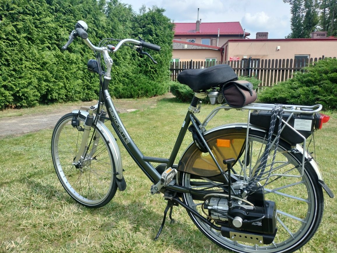 Holenderski rower spalinowy Saxonette Spartamet Sachs