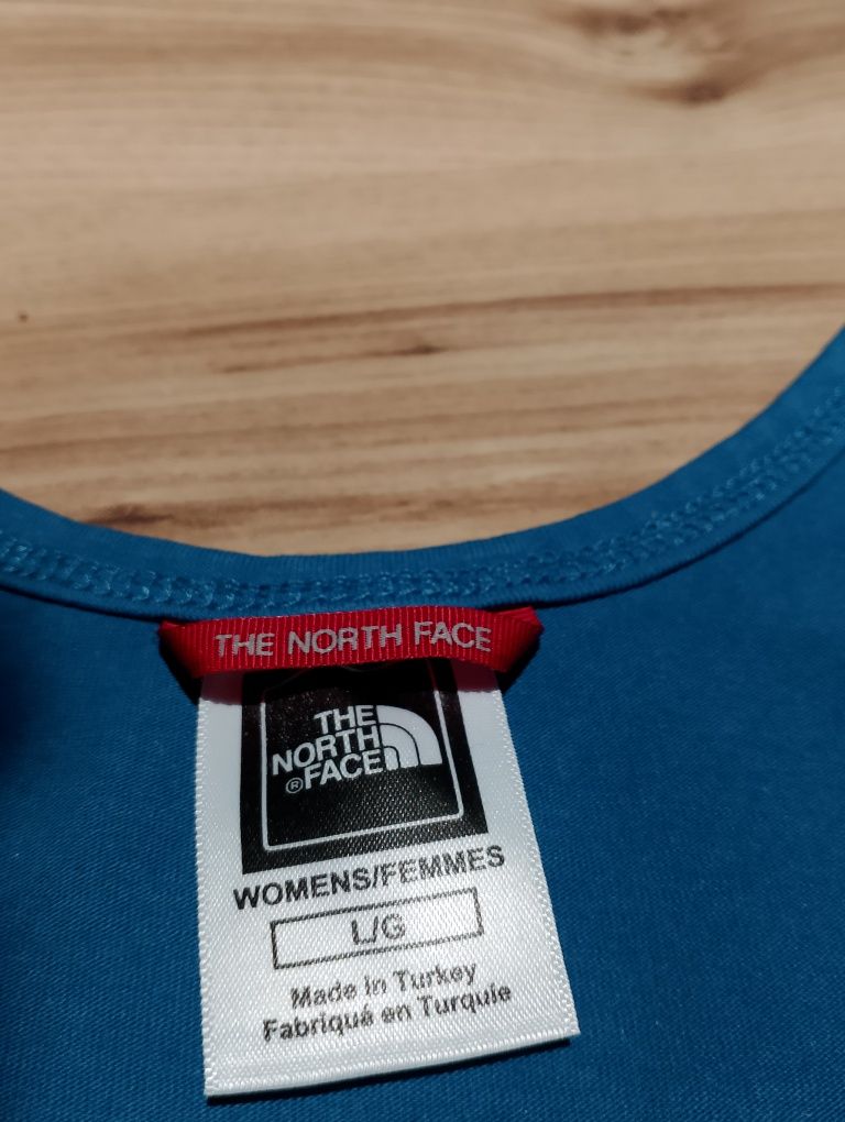 Niebieski Damski Top Sportowy The North Face