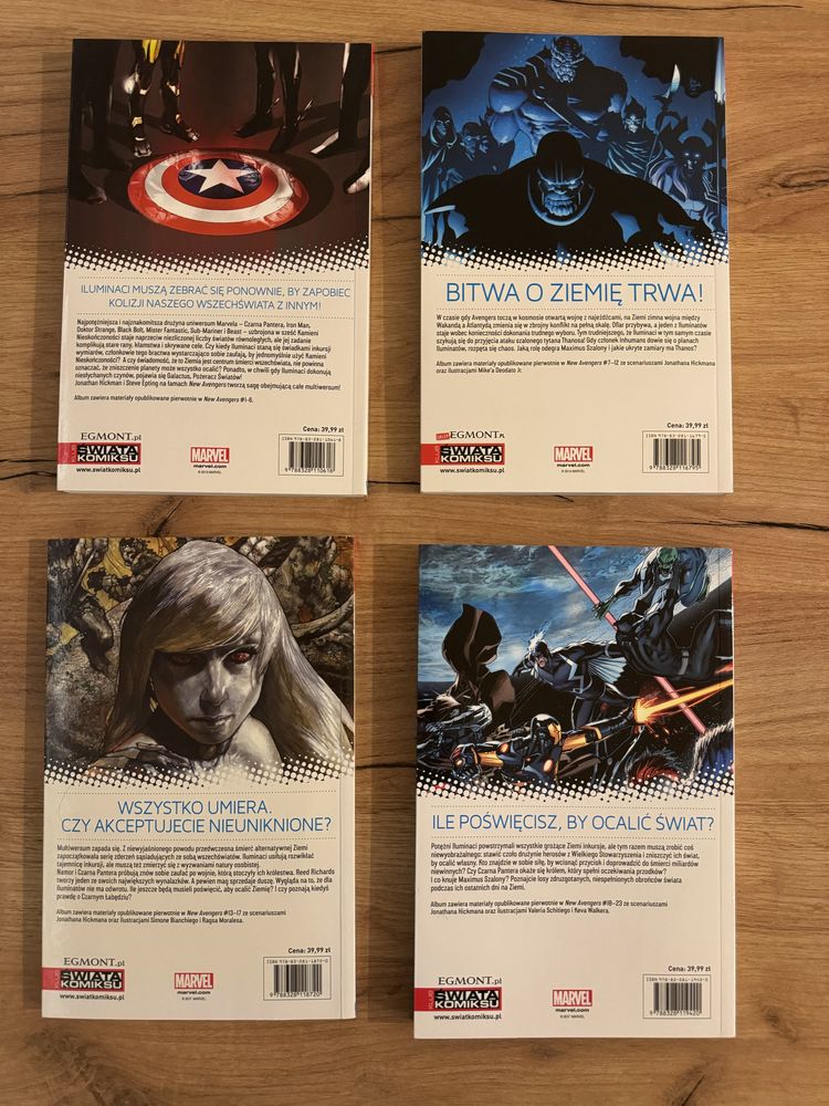 New Avengers Tomy 1-4 MARVEL NOW!