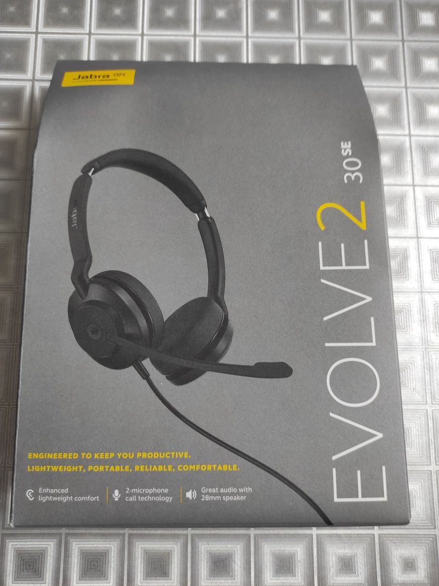 Jabra Evolve2 30 SE - nowe słuchawki przewodowe USB