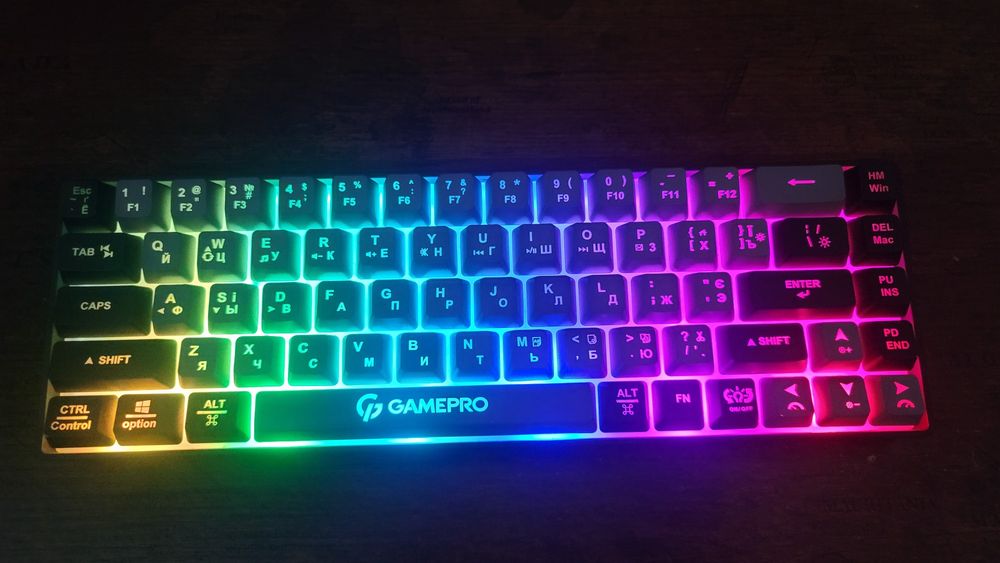 Клавіатура бездротова ігрова GamePro Wireless