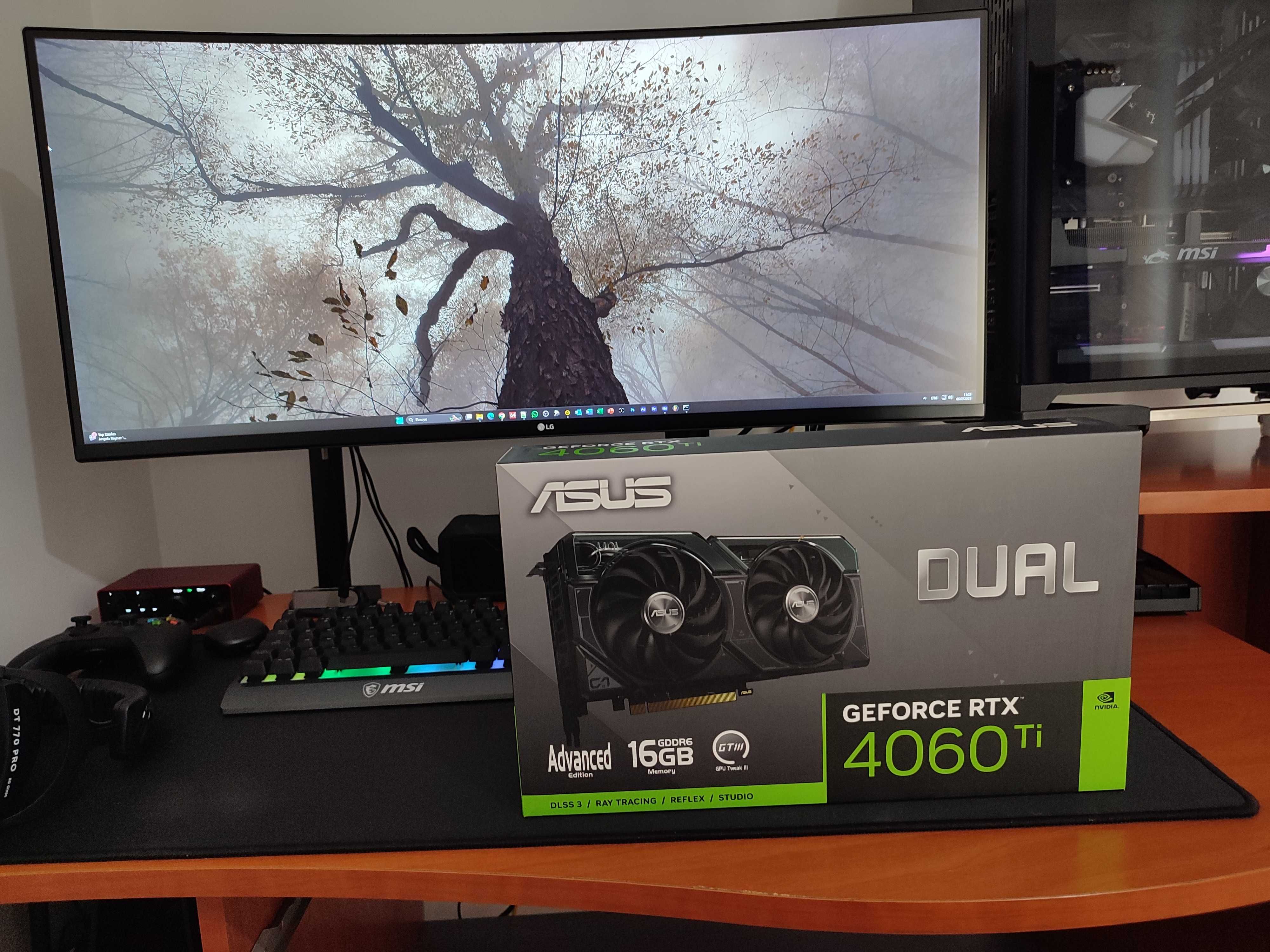 Asus GeForce RTX 4060 Ti Dual 16GB GDDR6 DLSS 3 – 360€ (preço fixo)