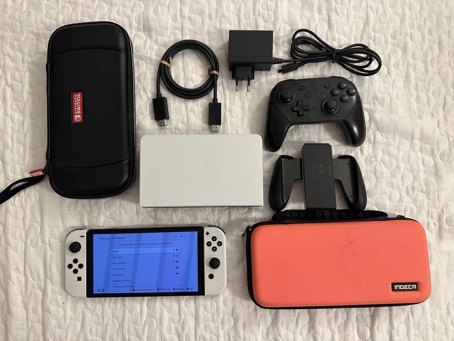 Nintendo Switch Oled + acessorios