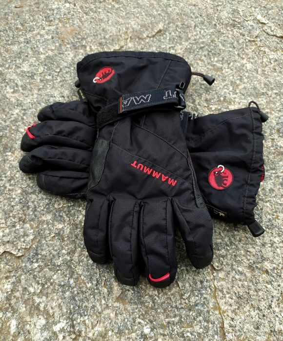 Оригинальные тренинговые горнолыжные перчатки Mammut Gore-Tex, р.XL
