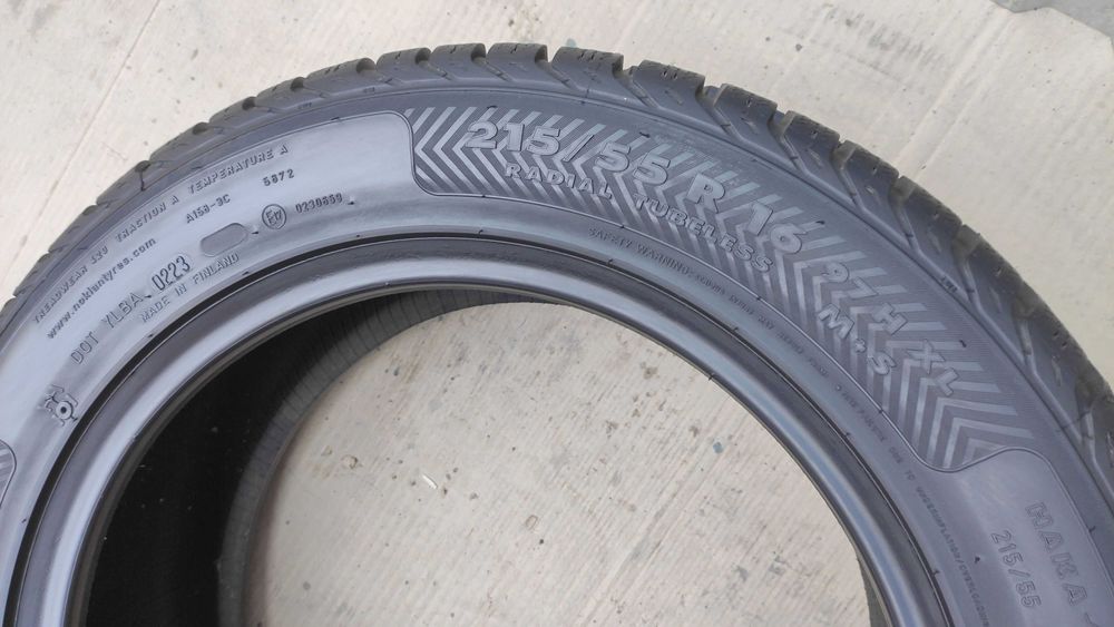 шини зимові 215/55R16.  Nokian. 2023р.