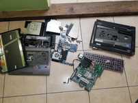 Części HP 6570b 6470b płyty główne taśmy etc.