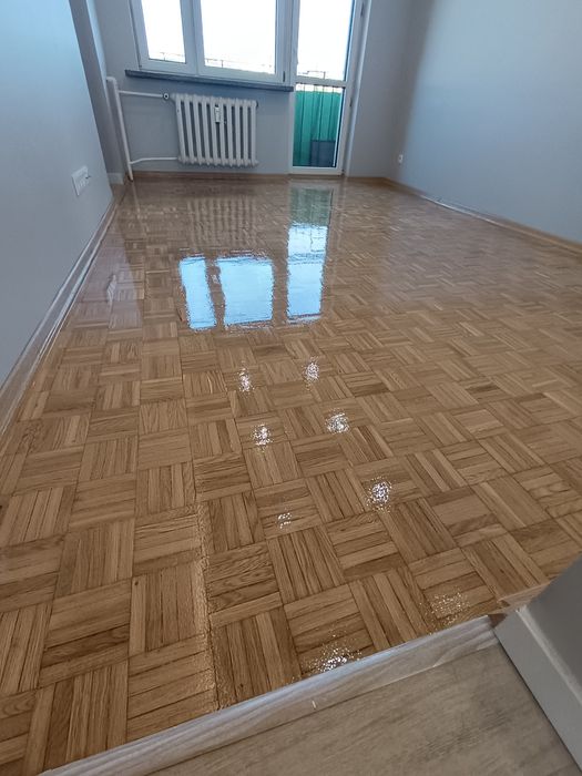 Cyklinowanie i układanie parkietu