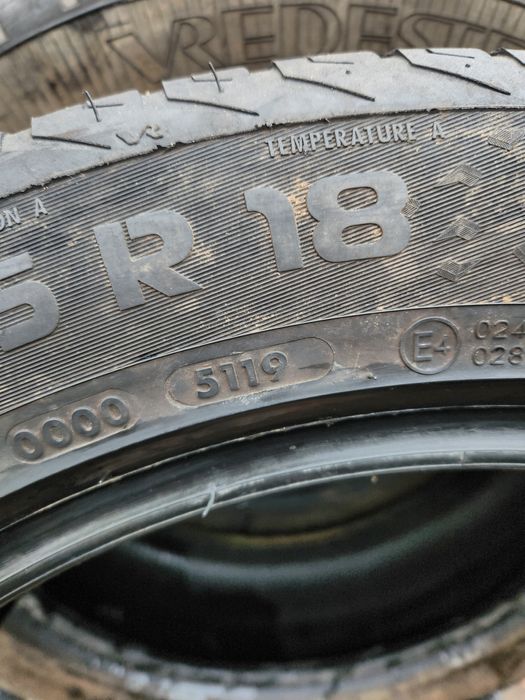 Opony całoroczne 215/55/18 Vredestein 2019r!Montaż Gratis!Wysyłka 20zł