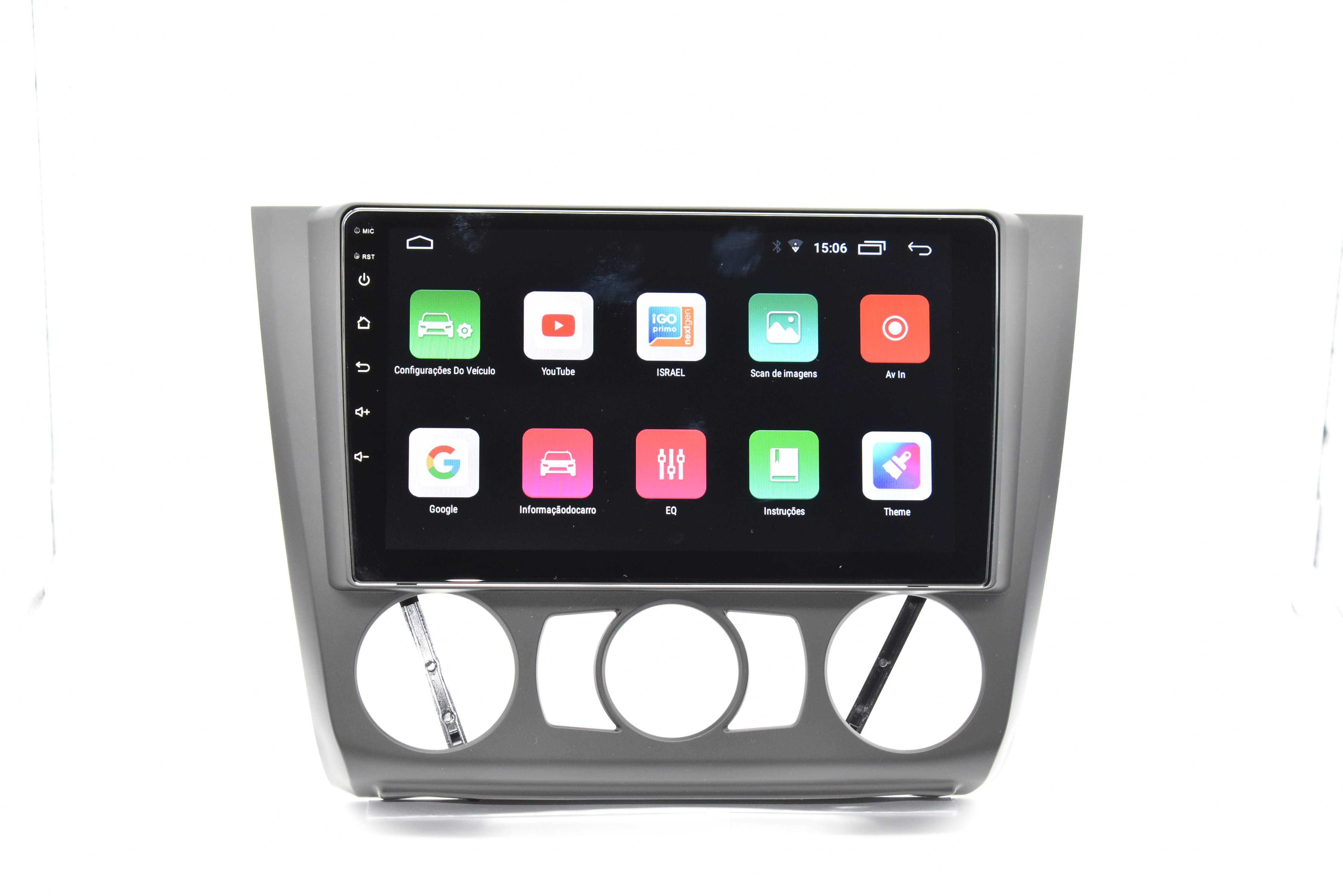 Rádio 2 DIN Android BMW Série 1 Carplay Wifi GPS BLUETOOTH + Camara