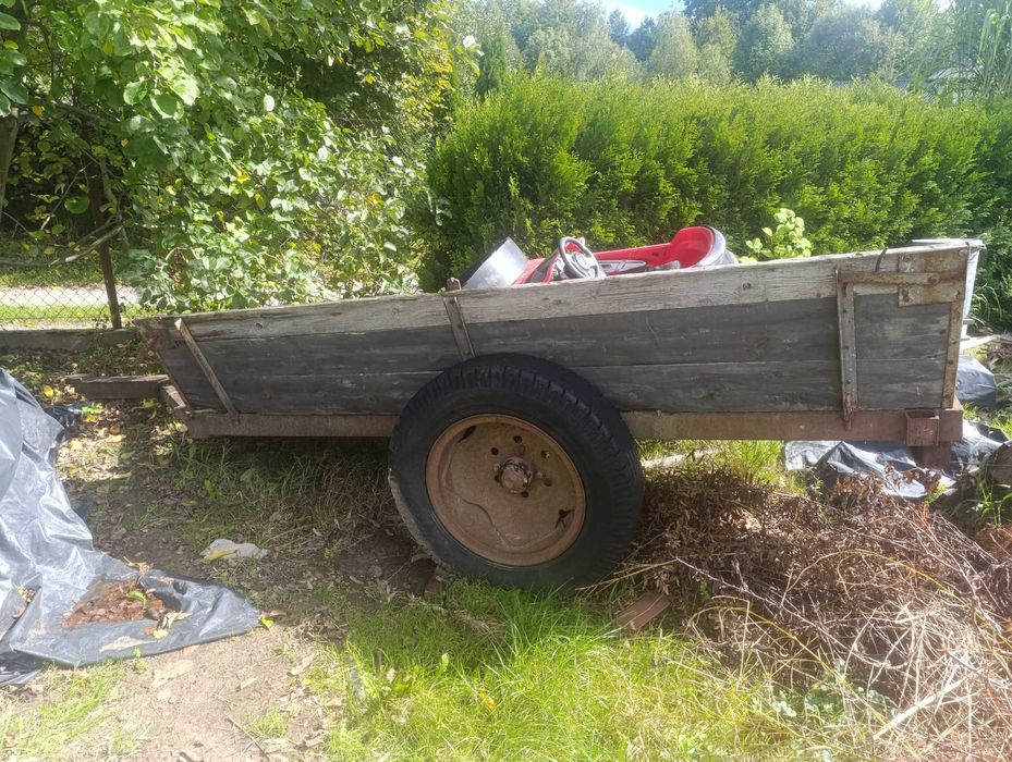 Przyczepa sam jednoosiowa