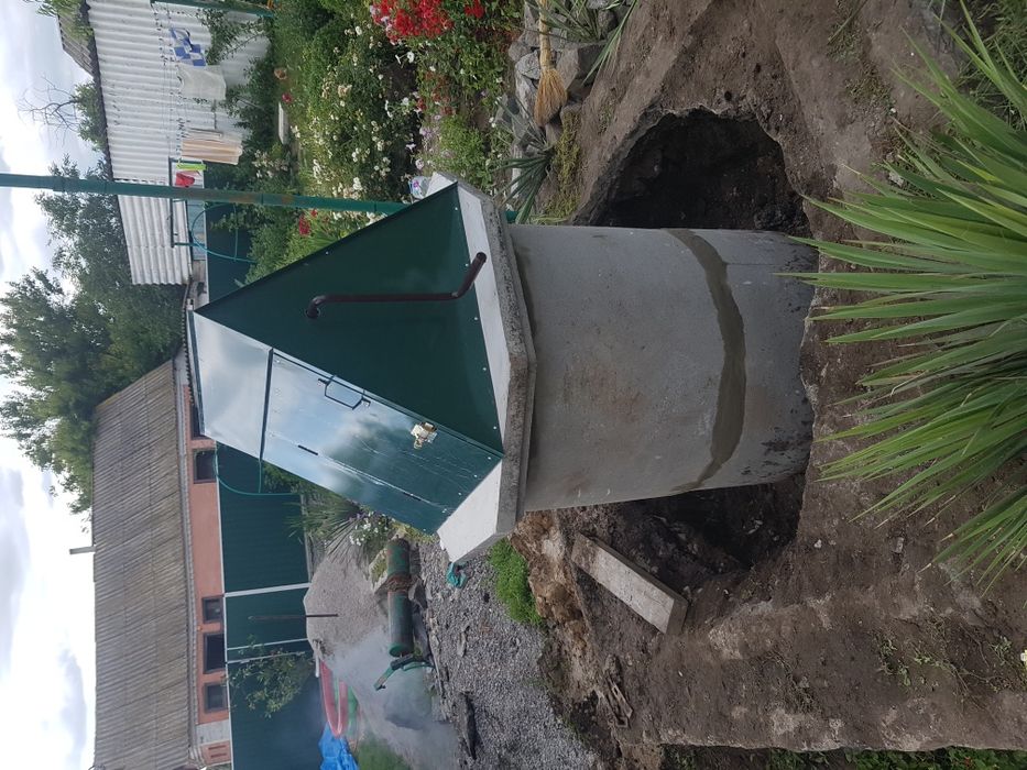 Углубить,почистить колодец.Углубление,чистка колодца.Вычистить колодец