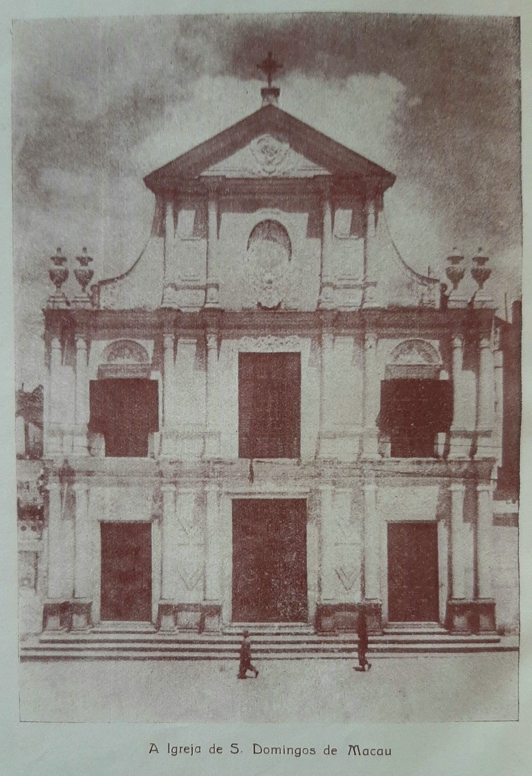 A Igreja S. Domingos e os Dominicanos em Macau / J.M.Braga 1939 raro