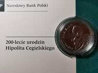 Moneta Hipolit Cegielski, Blister - Lustrzanka 10zł