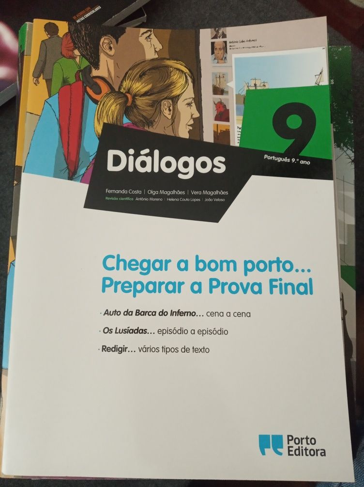 Livros escolares 9° ano