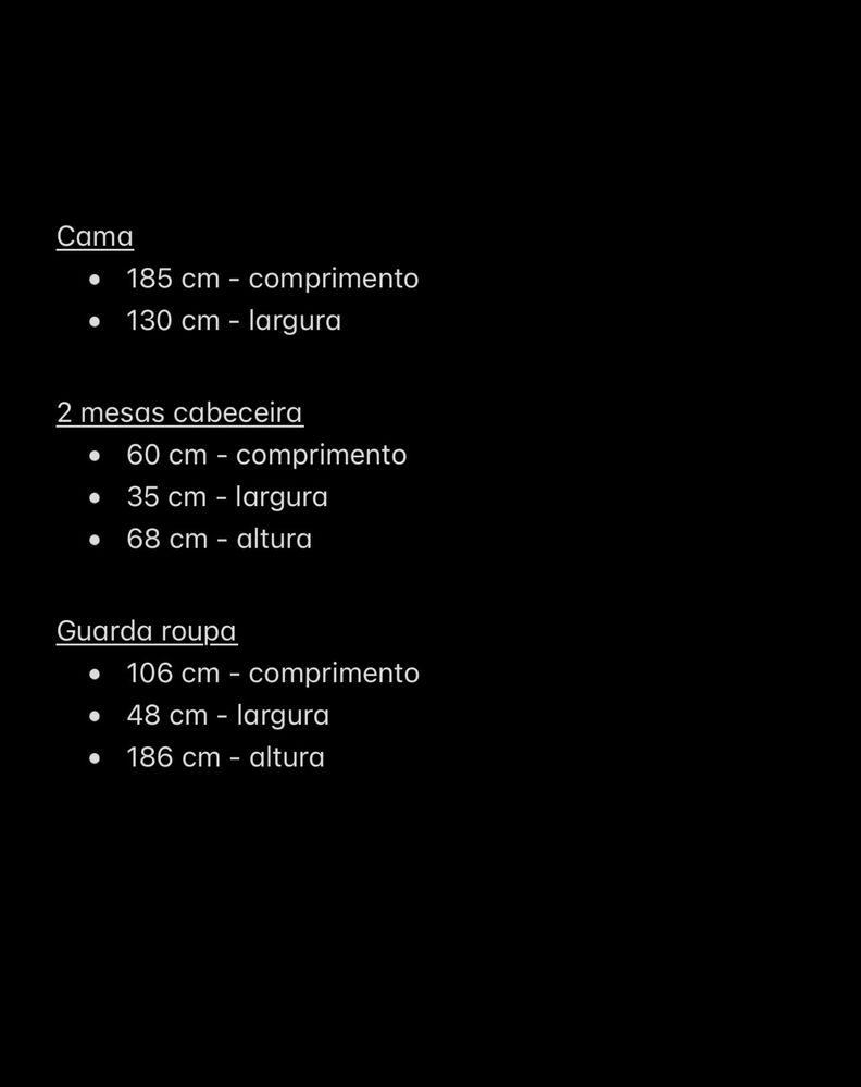 Quarto de casal completo