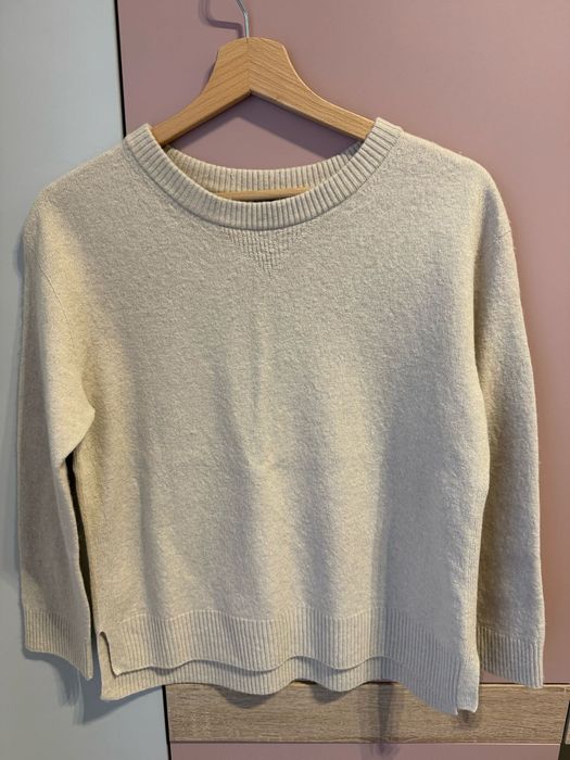 Beżowy sweterek, Massimo Dutti, rozmiar M