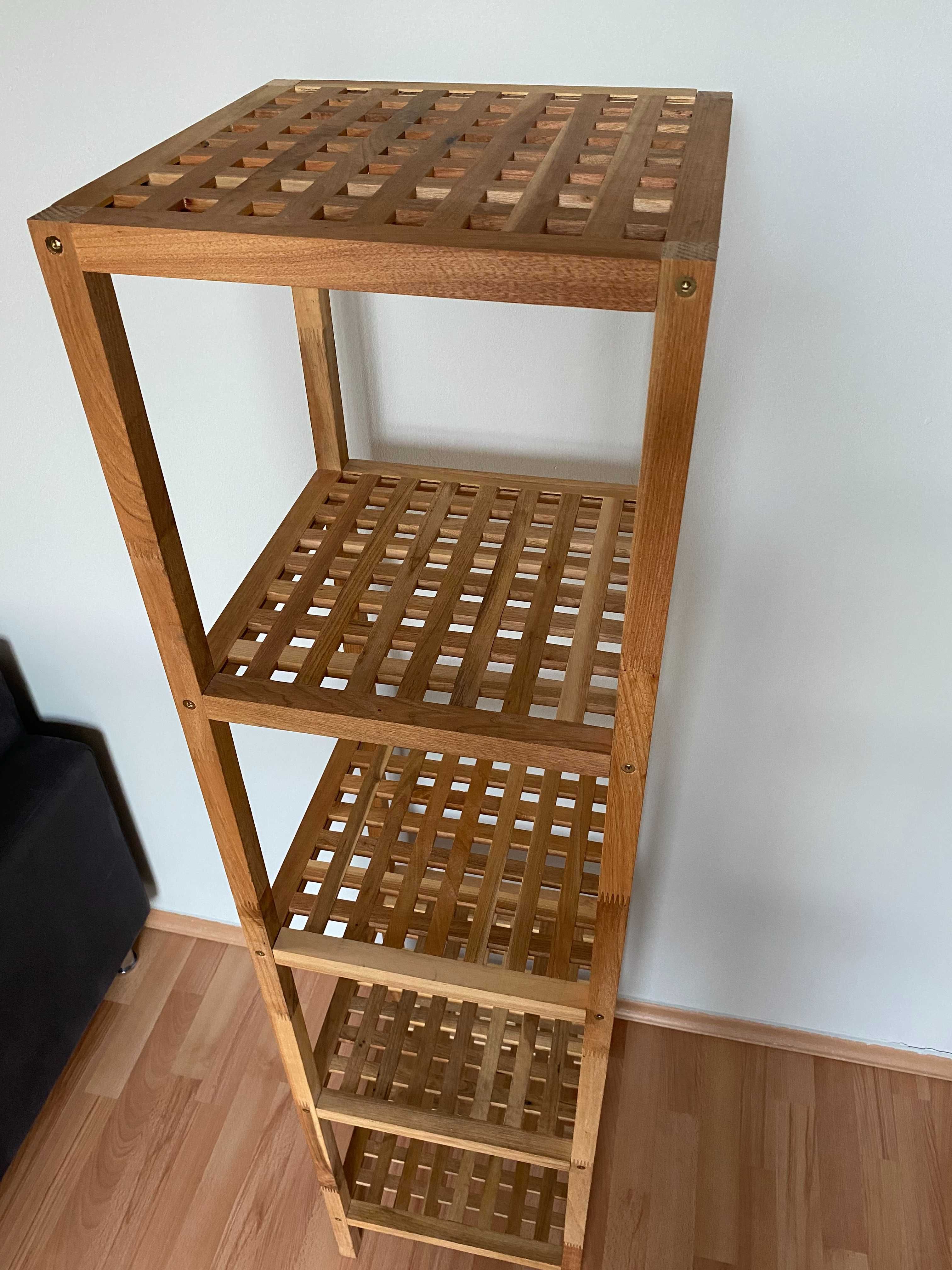 Regał z drewna orzechowego - 150 cm