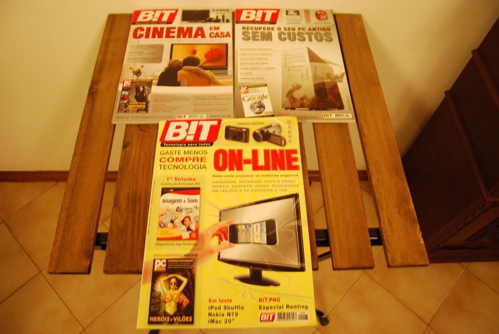 Três Revistas "B!T"