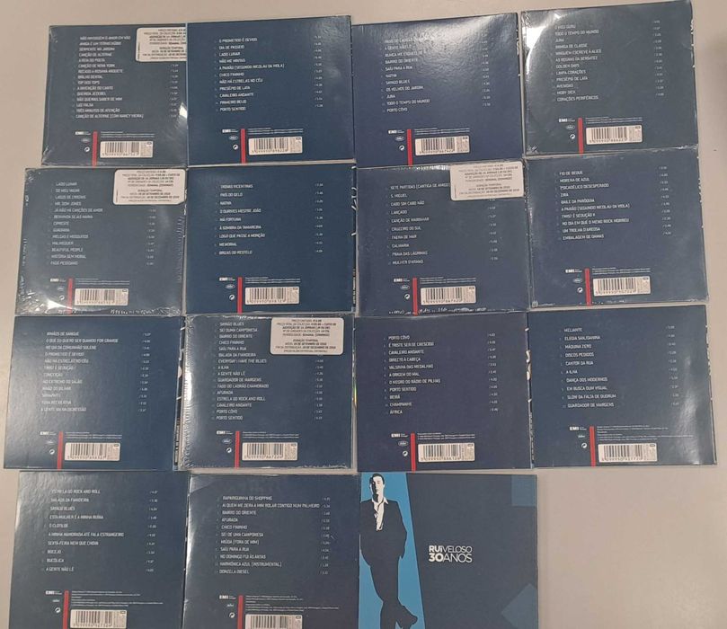 Box do Rui Veloso 30 Anos  (14 CD e Livro)