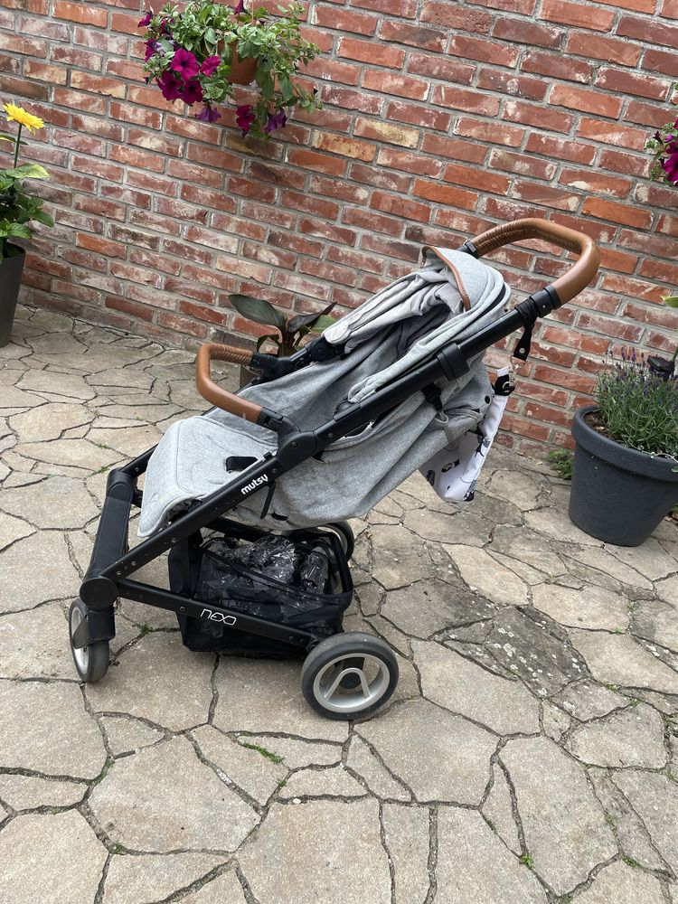 Mutsy nexo gray torba folia p/deszczowa