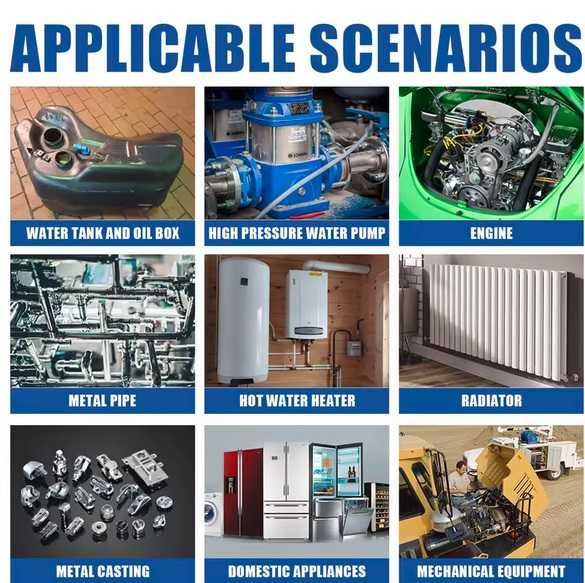 Двокомпонентний клей EELHOE Metal Repair A+B 100 мл – ремонт металу