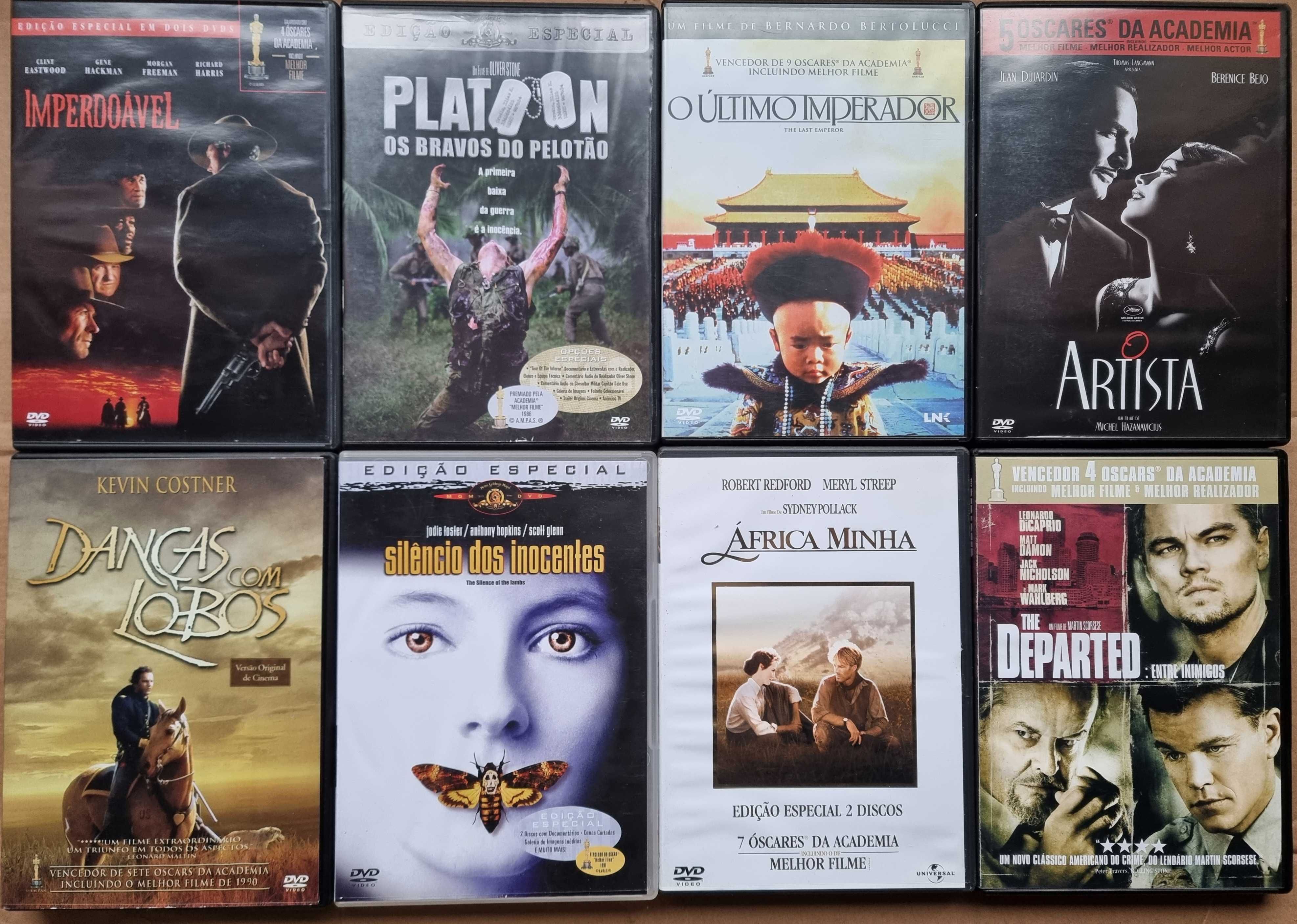 Filmes que venceram o Oscar para melhor filme (DVDs)