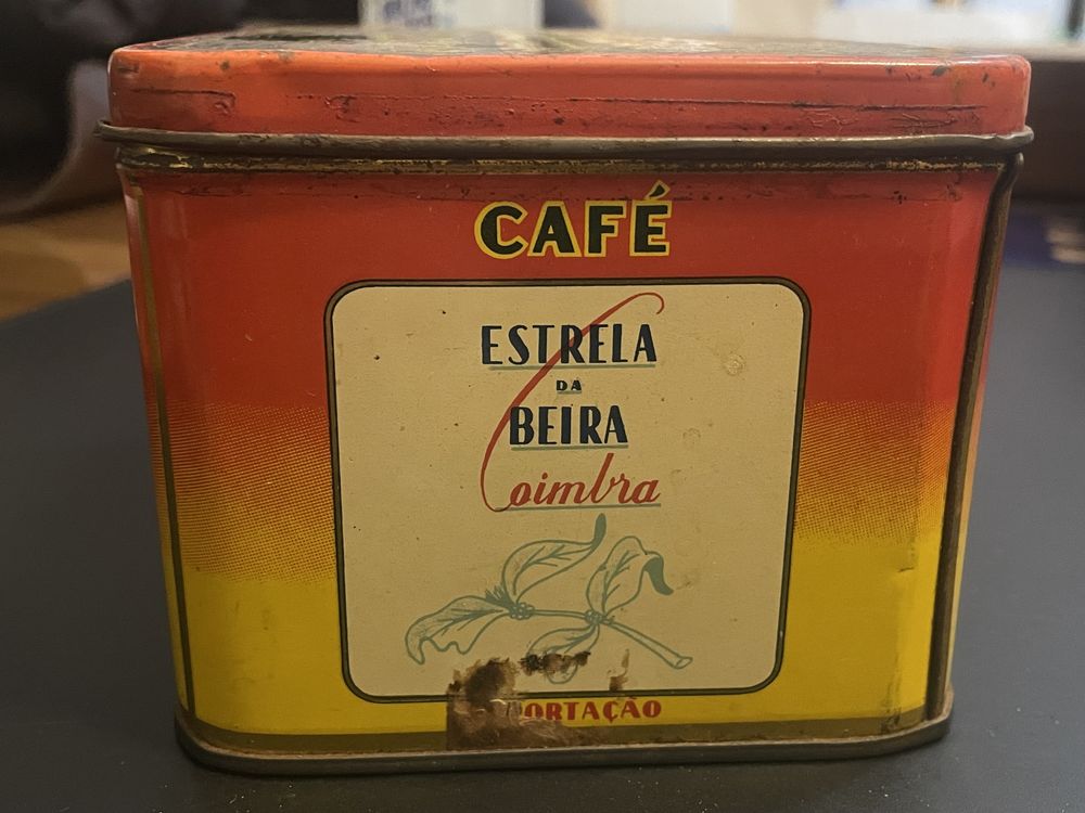 Lata de cafe Estrela da Beira