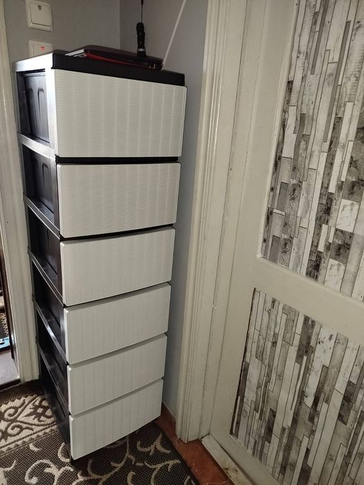 Школьный кoмод, шкaфчик, тумбoчка, оргaнайзер на 7 ярусов для аксессуа