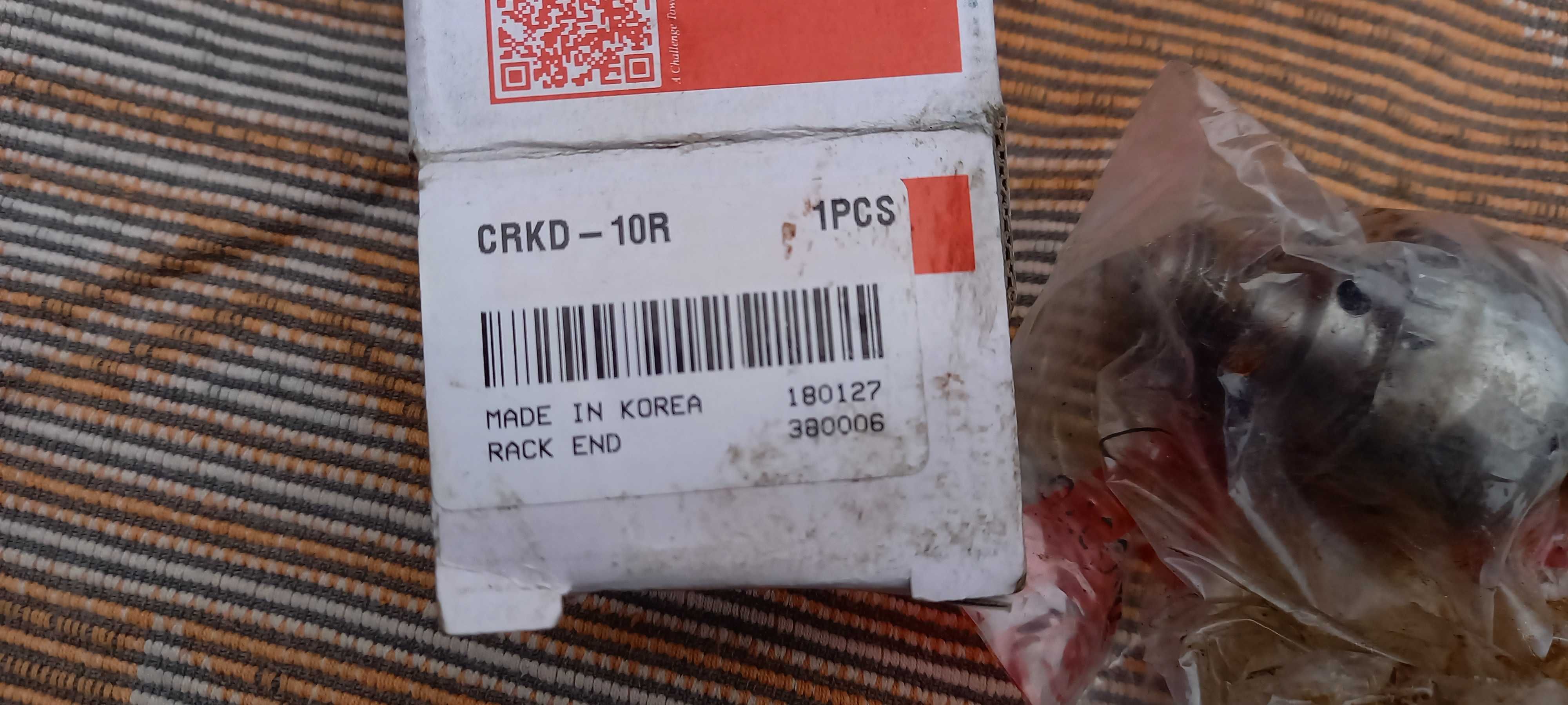 Рулевая тяга ПРАВАЯ новая на Шевроле Авео CRKD-10R, фильтры бензиновые