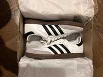 Biały\SambaOG*adidas^B75806*|nowy UnisexTrampki.39
