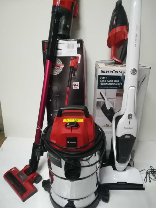 Порохотяг пилосос Silver Crest and Einhell з турбощіткою акумуляторний