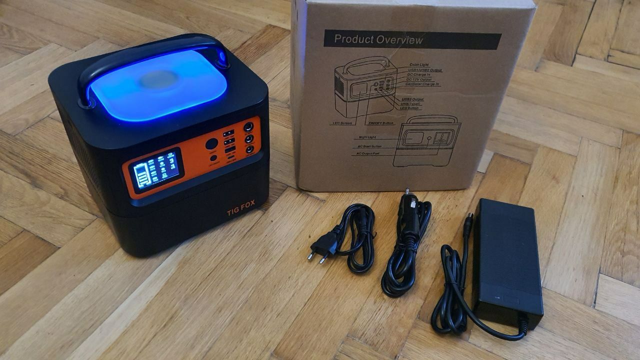 Зарядная станция Tig Fox T500 540Wh 150000mAh