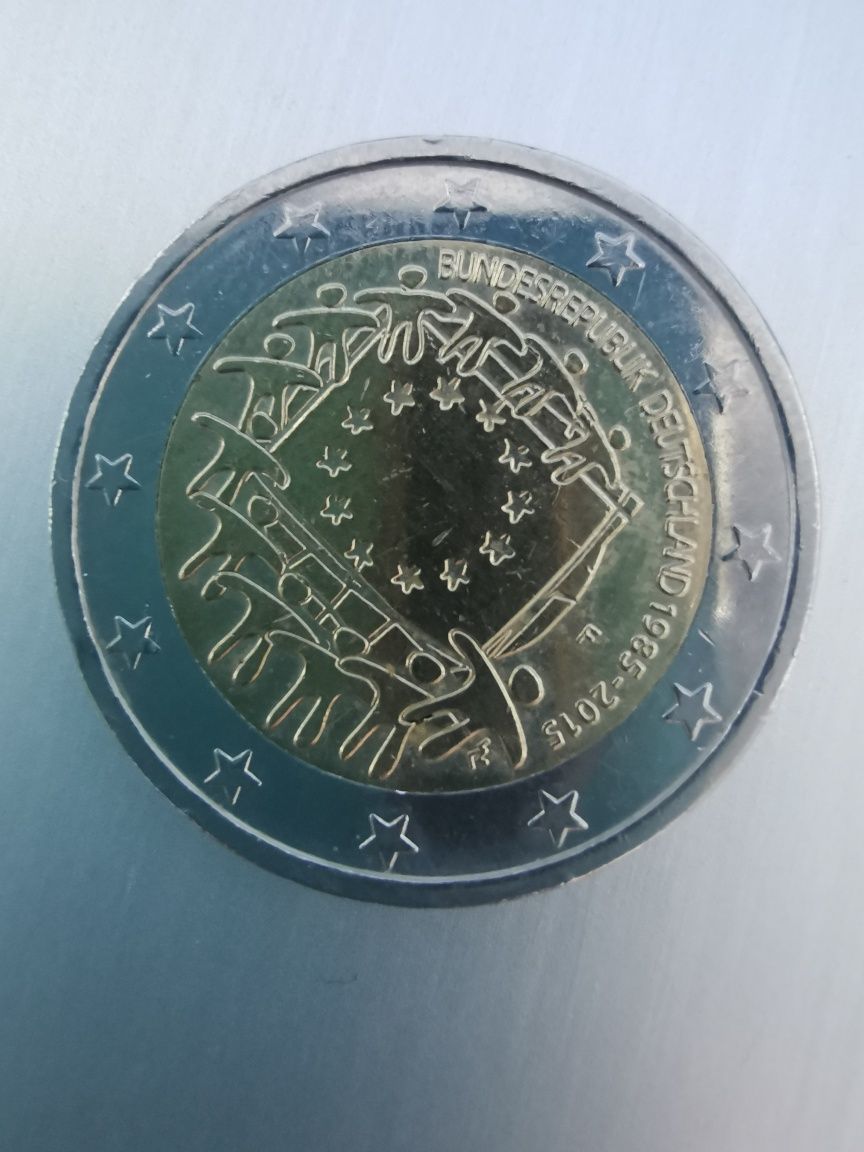 Vendo moedas comemorativas de 2 euros Alemãs