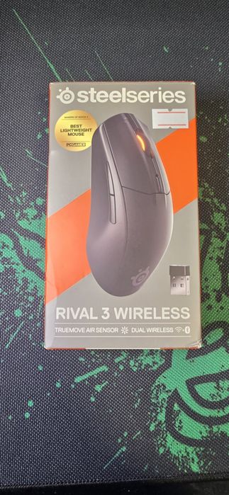 SteelSeries Rival 3 Gen 2 Wireless/Bluetooth Black 18.000 dpi