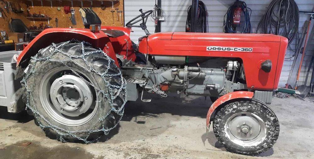 Łańcuchy śniegowe traktor ciągnik  c360 zetor 14.9-28 mocne, hartowane