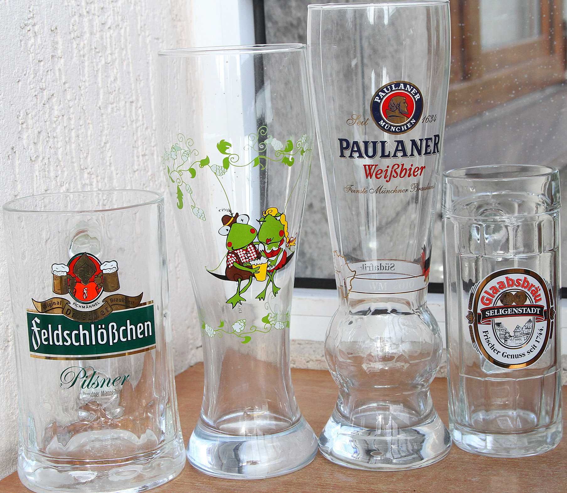 Пивні келихи/бокали Paulaner колекційні.