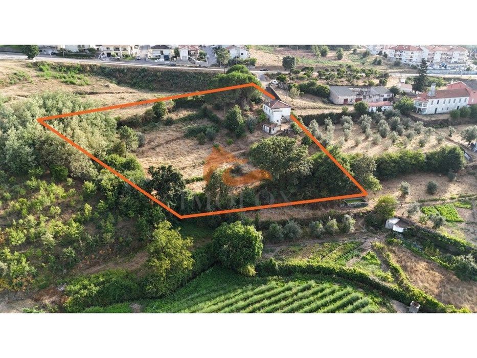 Quinta da Lameira com casa de habitação e terreno em Oliveira do Ho...