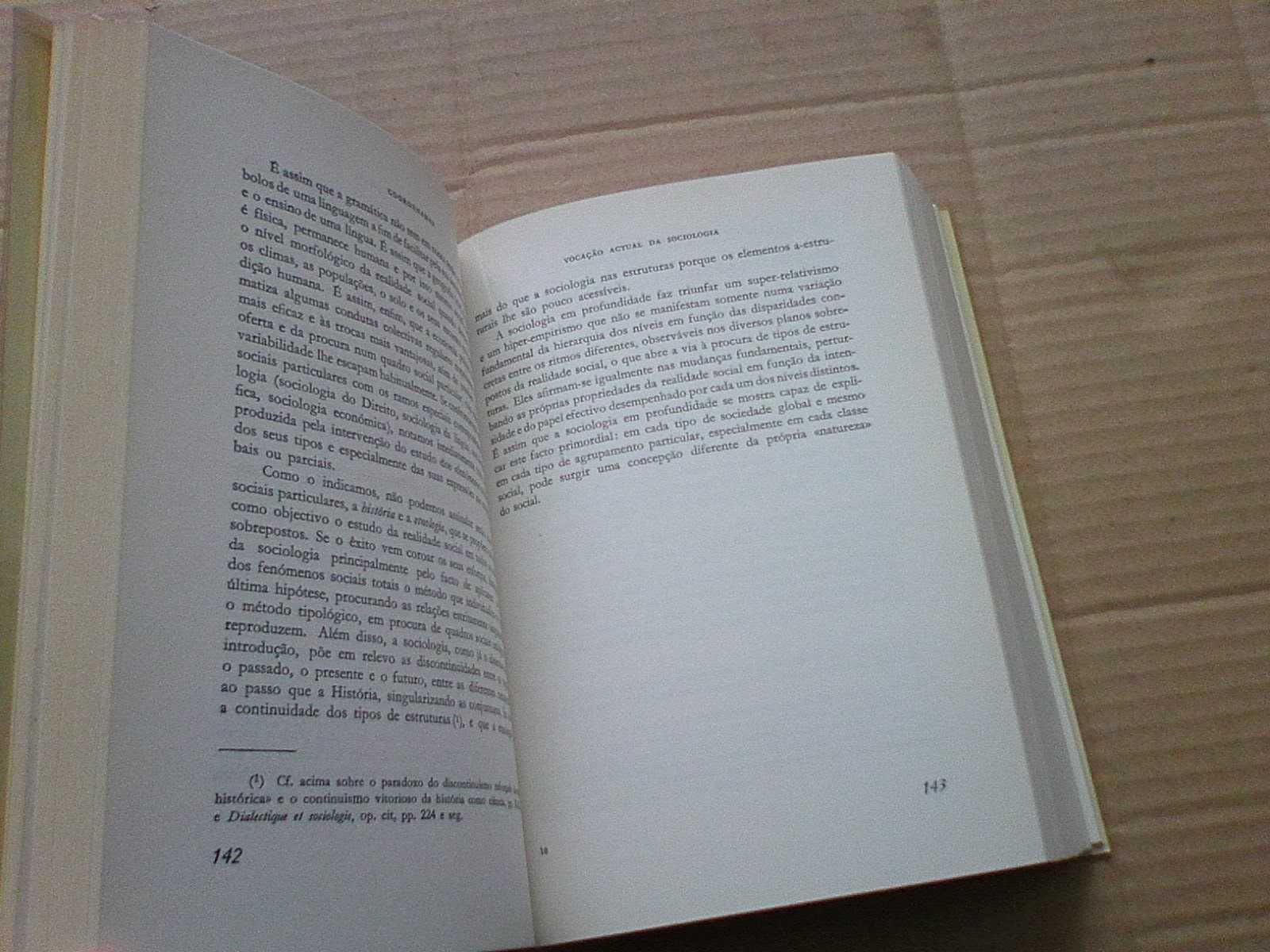 A Vocação Atual da Sociologia Volumes I e II