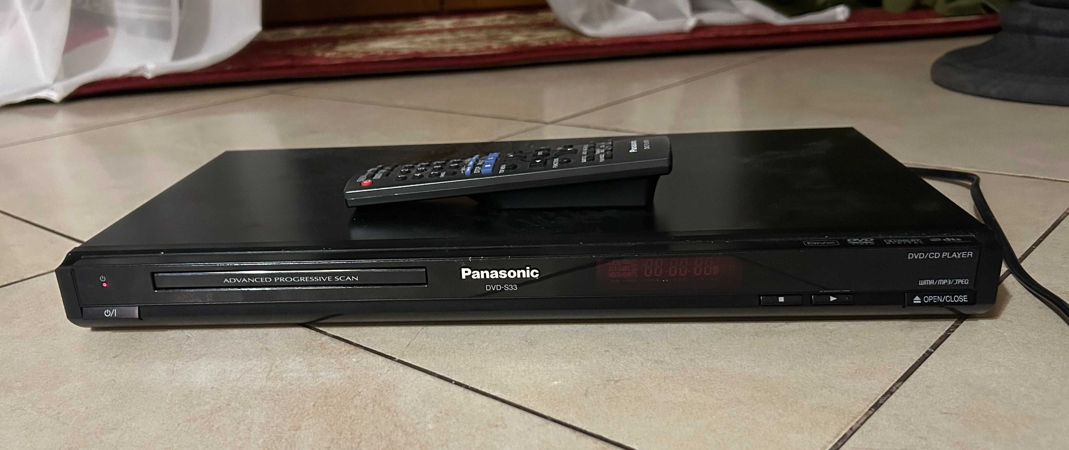 Odtwarzacz DVD/CD Panasonic DVD-S33