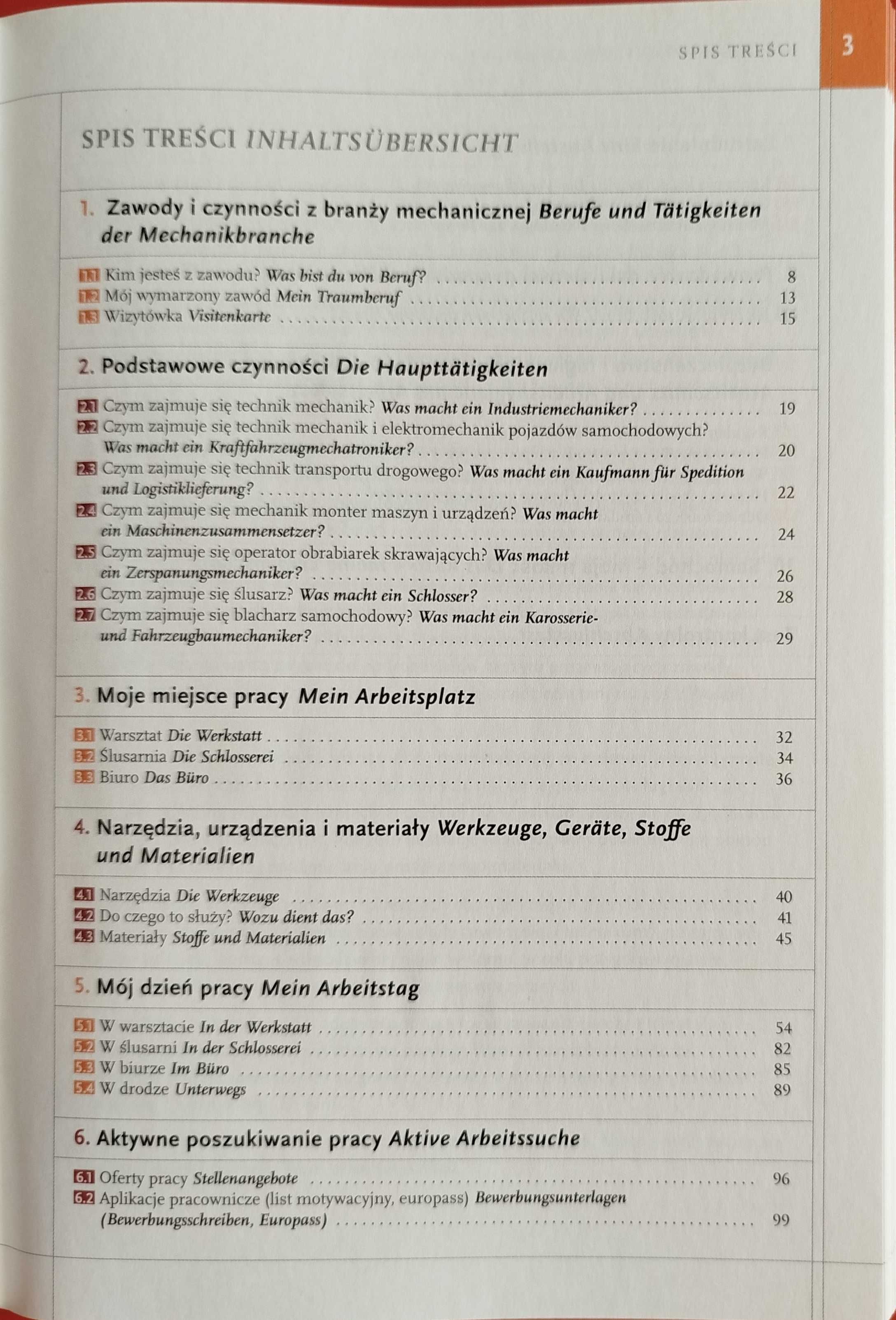 Język niemiecki zawodowy w branży mechanicznej i samochodowej